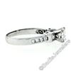 Image 8 : Estate 18kt White Gold 1.42 ctw GIA Certified Radiant Diamond Engagement Ring