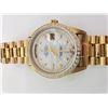 Image 2 : Rolex Mens Quickset Day Date 18K Yellow Gold President Wristwatch