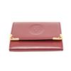 Image 4 : Cartier Burgundy Leather Coin Case Wallet