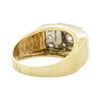 Image 3 : 1.00 ctw Diamond Ring - 14KT Yellow And White Gold