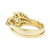Image 3 : 0.65 ctw Diamond Ring & Wedding Band - 14KT Yellow Gold
