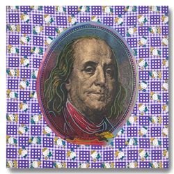 New Ben by Steve Kaufman (1960-2010)