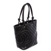 Image 3 : Chanel Black Quilted Leather Small Ligne Cambon Bucket Tote