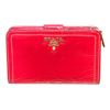 Image 3 : Prada Pink Patent Leather Tab Wallet