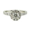 Image 2 : 1.36 ctw Diamond Engagement Ring - 14KT White Gold