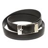 Image 3 : Louis Vuitton Black Leather Ceinture Mirage Belt 90