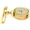 Image 2 : Vintage Unique 14K Yellow Gold Wittnauer 17 Jewel Mechanical Watch Pin Brooch