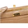 Image 7 : Judith Leiber Beige Snakeskin Clutch