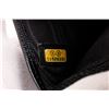 Image 7 : Chanel Black Sevruga Leather CC Yen Wallet