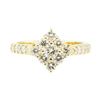 Image 2 : 1.00 ctw Diamond Ring - 14KT Yellow Gold