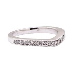 0.60 ctw Diamond Chevron Band - 14KT White Gold