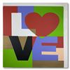 Image 1 : LOVE by Steve Kaufman (1960-2010)