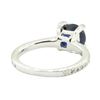 Image 3 : 2.00 ctw Blue Sapphire and Diamond Ring - Platinum
