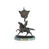 Image 1 : Buffalo Signal Bronze Replica By Frederic Remington