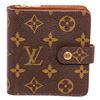 Image 1 : Louis Vuitton Monogram Compact Porte Papier Zippe Wallet
