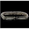 Image 2 : 0.95 ctw Diamond Bracelet - 14KT White Gold