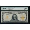 Image 1 : 1907 $10 Gold Certificate PMG 30