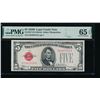 Image 1 : 1928B $5 Legal Tender Note PMG 65EPQ