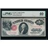 Image 1 : 1917 $1 Legal Tender Note PMG 40
