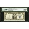 Image 1 : 1935F $1 Silver Certificate PMG 66EPQ