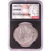 Image 1 : 1885-O $1 Morgan Silver Dollar Coin NGC Genuine
