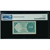 Image 2 : 50 Cent Fourth Issue Fractional Note PMG 30EPQ