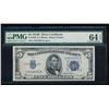 Image 1 : 1934B $5 Silver Certificate PMG 64EPQ