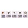 Image 2 : 1958 (5) Coin Proof Set Graded NGC PF66