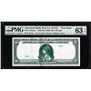 Image 1 : 1929 10 Unit American Bank Note Co. "Test Note" PMG Choice Uncirculated 63EPQ