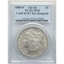 1880-O $1 Morgan Silver Dollar Coin PCGS XF45 VAM 49