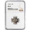 Image 1 : 1950-S Roosevelt Dime Coin NGC MS67