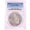 Image 1 : 1881-S $1 Morgan Silver Dollar Coin PCGS MS65