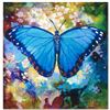 Image 1 : "Blue Morpho" Limited Edition Giclee on Canvas by Simon Bull, Numbered and Signed. This piece comes 