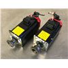 Image 1 : (2) FANUC A06B-0215-B605 AC SERVO MOTOR