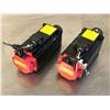 Image 2 : (2) FANUC A06B-0215-B605 AC SERVO MOTOR