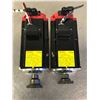Image 3 : (2) FANUC A06B-0215-B605 AC SERVO MOTOR