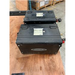 (2) - FRONIUS 4,045,848,001 VR 1500 4R/W/E ROBOTERS WIRE FEEDER BOXES