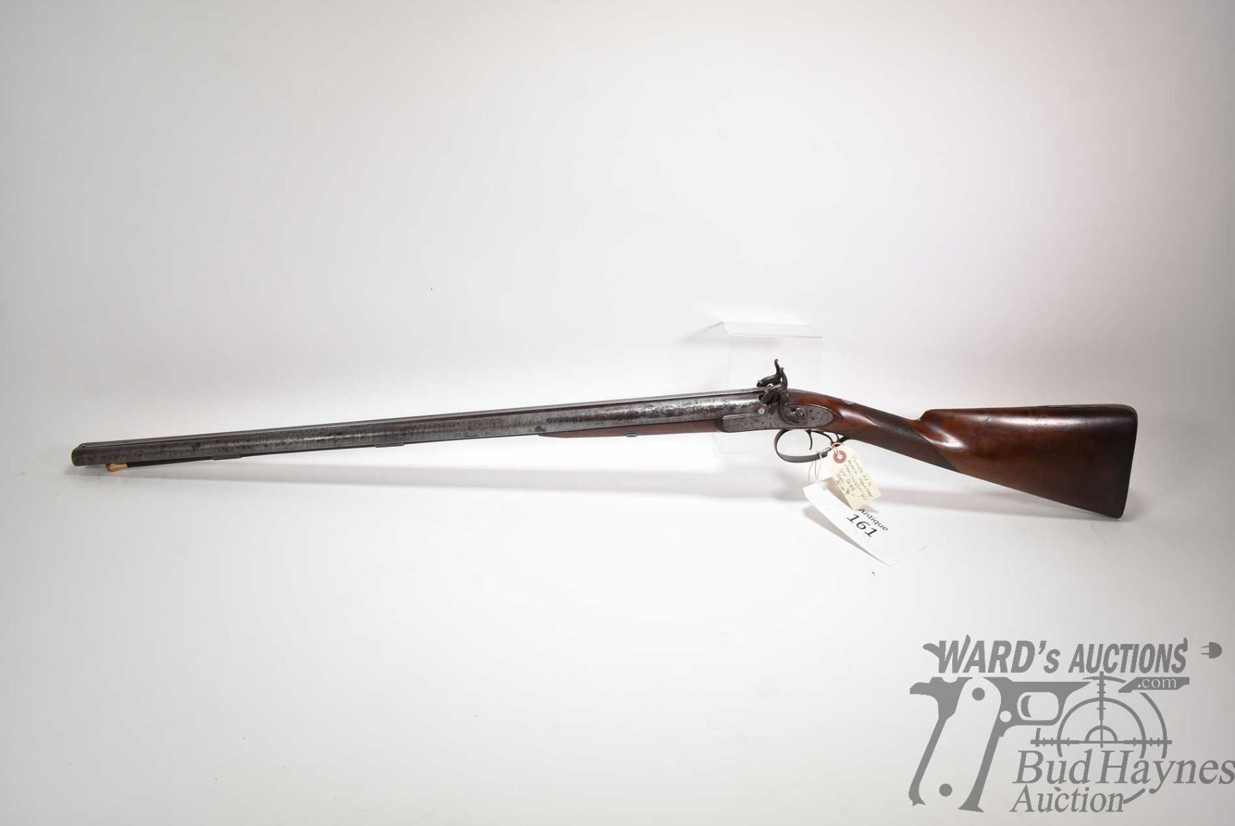 Purdy Model Antique Purdy model SXS Percussion, 20Ga? Black Powder two shot muzzle ...