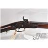 Image 2 : Antique Kentucky type Partridge model Percussion Rifle, .40 cal (?) single shot muzzle load, w/ bbl 