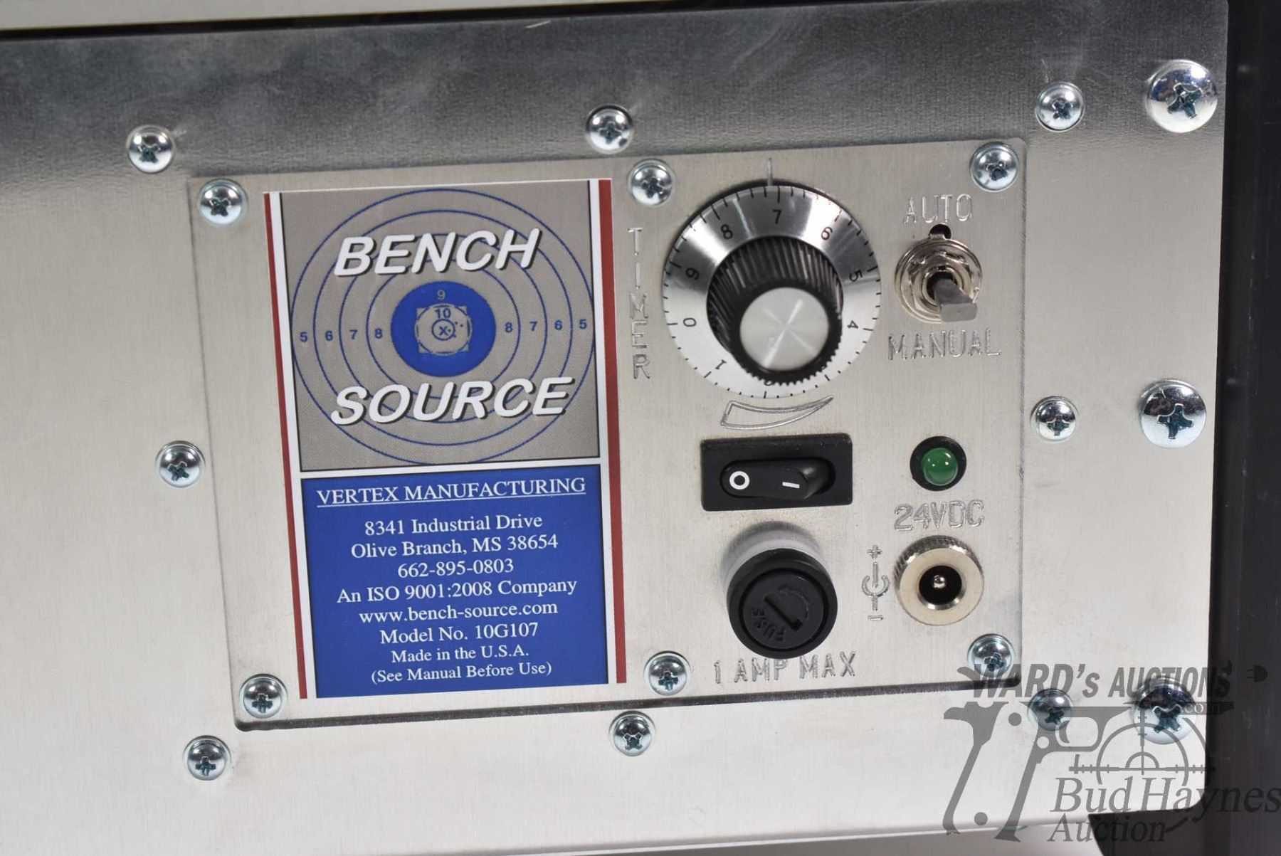 Vertex Bench/Source case neck and annealing machine