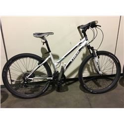 WHITE TREK 21-SPEED FRONT SUSPENSION MOUNTAIN BIKE