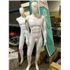 Image 1 : 2 PLASTIC MANNEQUINS WITH STANDS