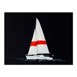 One Masted Yacht by Blokhin Original