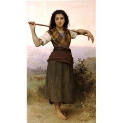 William Bouguereau - The Shepherdess