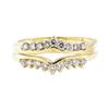 Image 2 : 0.70 ctw Diamond Ring Guard - 14KT Yellow Gold