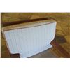 Image 8 : Wooden Armchair w/ Back & Seat Cushions 32"x35"x34"Ht