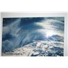 Image 2 : Framed & Matted Wave Art 28" x 24"