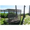 Image 8 : Slatted Mini Cabana w/ Sliding Top Shade Panels 79" x 79" x 77" (metal or aluminum)