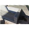 Image 8 : Outdoor Woven Patio Furniture: Sofa, Chair, Coffee Table, Side Tables & Ottoman (synthetic material)