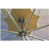 Image 8 : Large Tuuci Collapsible 8-Spoke Umbrella 156" Tall, Approx. 219" Across (missing crank to open & fol
